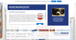 Desktop Screenshot of kanzlei-wangler.de
